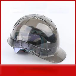Capacete de segurança transparente para construção Escalada, Steeplejack, Trabalhador, Protetor, Chapéu duro, Outdoor Workplace, Tampa de segurança, Novo - Image 2