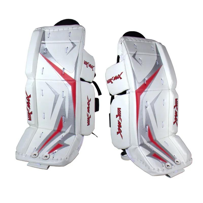 Guardas De Perna De Goleiro De Hóquei Em Gelo Profissional, Equipamento De Proteção, Almofadas De Perna, Preço Barato - Image 1