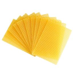 Cera De Abelha Folhas De Fundação, Vela Fazendo, Kits De DIY, Mel Fabricante De Velas, Cera De Abelhas Completo, Favo De Mel, Apicultura, 10Pcs - Image 6