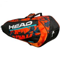 Mochila HEAD grande para raquete de tênis, bolsa de ombro duplo com 9 raquetes de tênis mochila tenis HEAD raqueteira tênis bolsa beach tennis bag saco - Image 6