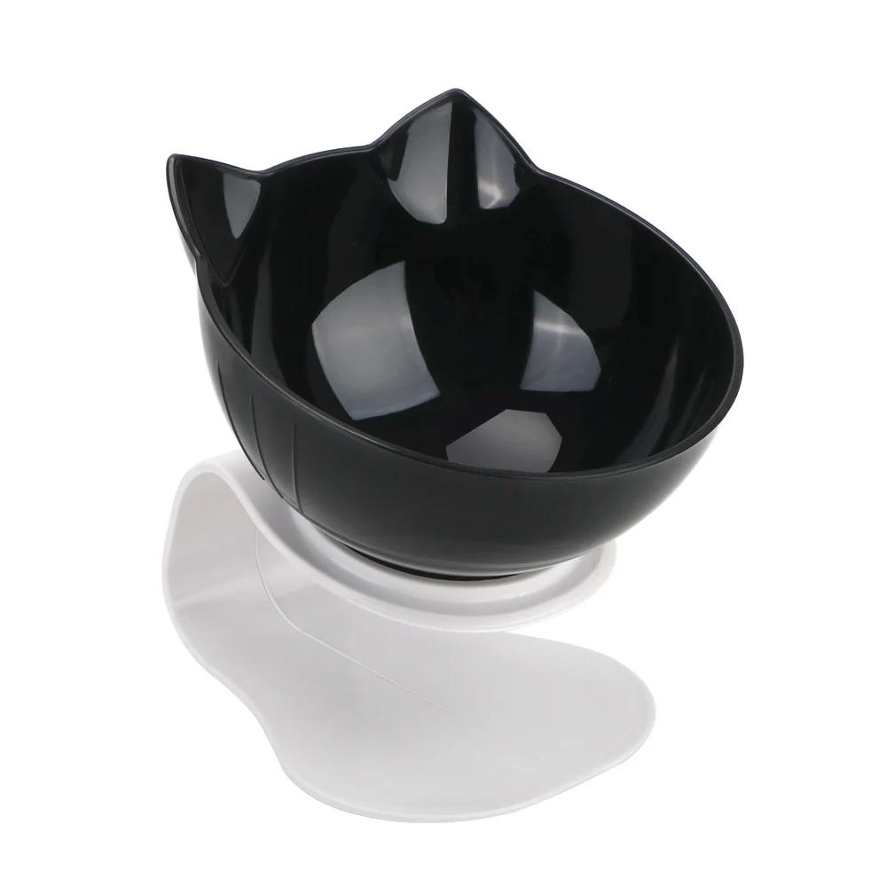 Tigelas de estimação cervical antiderrapante, tigela dupla gato, alimentação do cão, tigela de água, alimentador de alimentos para gatos - Image 1