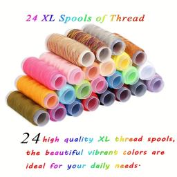 Viagem portátil Caixa De Costura, Ferramentas De Costura, Quilting Thread, Costura, Bordados Craft Kits, Home Organizer, 58Pcs por conjunto - Image 3