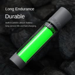 Xiaomi-Recarregável LED Lanterna de Luz Forte, Doméstico, Portátil, Ao Ar Livre, Noite, Luz de Emergência, Foco Variável, À Prova D 'Água - Image 3