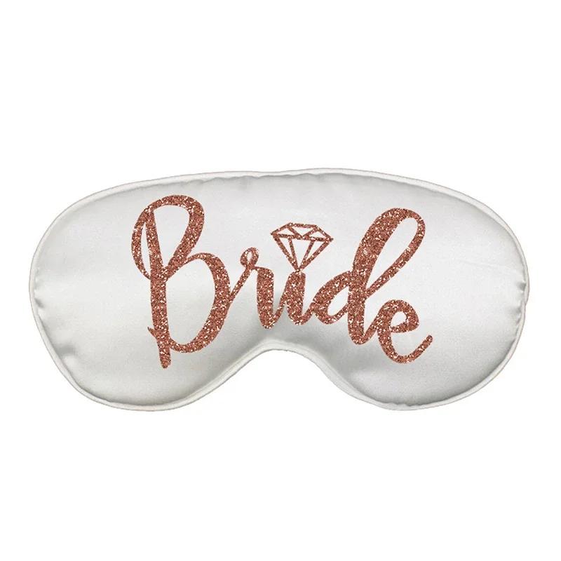 Chapéu de inverno máscara de sono casamento festa de despedida de solteira nupcial chuveiro noiva para ser dama de honra proposta caixa de presente decoração - Image 1