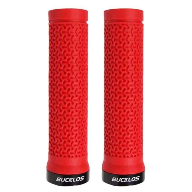 BUCKLOS Punhos de Guidão de Bicicleta de Borracha Confortável e Antiderrapante 22.2mm