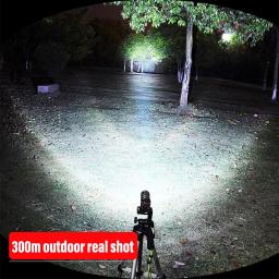 Lanternas LED de alta potência Zoomable, Tocha de acampamento com contas de lâmpada LED T6, Impermeável, 4 modos de iluminação, Carregador USB multifuncional - Image 6