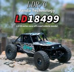 Ldrc ld18499 1:18 4x4 4wd rc carro de brinquedo de escalada de controle remoto modelo de veículo para meninos presente fora de estrada carro de brinquedo em escala capaz - Image 5