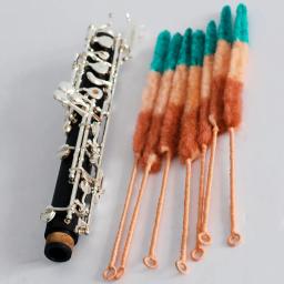 Clarinete acessórios Oboé escova limpeza cotonete instrumento - Image 6