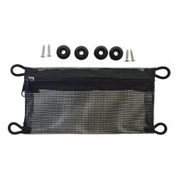 Kayak Low Profile Mesh Storage Bag, Bolsa lateral, Ferramenta e Combater, Organizador do barco, Suporte de pesca, Canoa Mesh Bag - Image 3