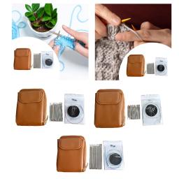 Conjunto de agulhas de tricô circulares, ferramentas de tricô, ganchos de crochê portáteis diy para casa - Image 4