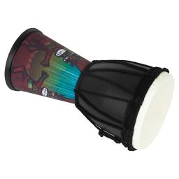 Tambor abs portátil africano para crianças, djembe colorido, tambor de mão, percussão profissional, instrumento musical, 4 em - Image 4