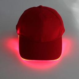 Chapéu luminoso ajustável com luz LED, chapéu hip-hop, boné de beisebol intermitente, chapéu de festa ajustável, iluminação noturna, bar e festa, moda - Image 4