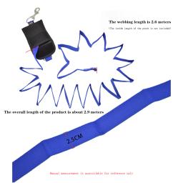 Scuba Peso Cinto com Bolso, Quick-Release Buckle, Mergulho Bolso, Ajustável Snorkeling Webbing, Peso Bolsa Belt - Image 6