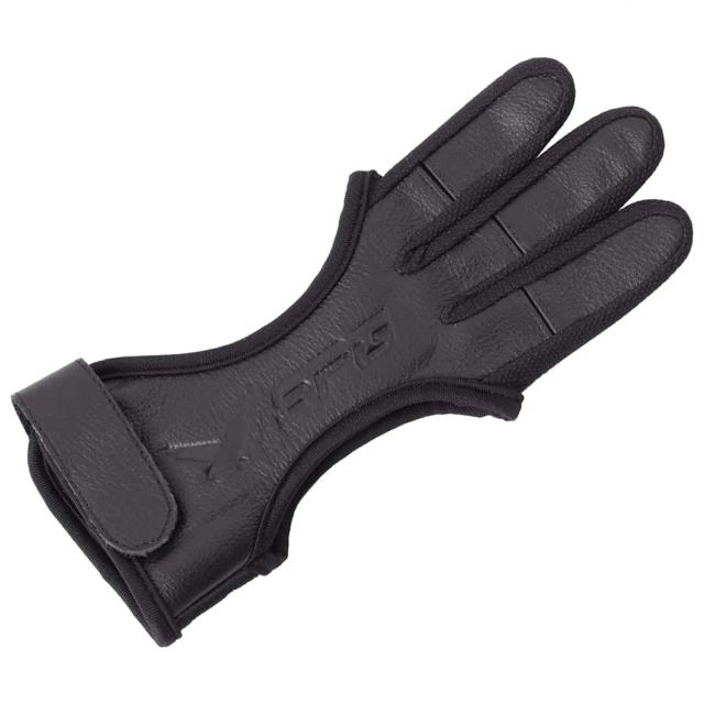 Luvas de Tiro com Arco em Couro para Caça - Protetor de Três Dedos para Iniciantes e Adultos em Arcos Recurvos e Composto