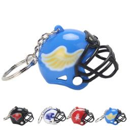 Capacete De Futebol Americano Chaveiro, Chaveiro Pingente, Recompensas Do Partido Dos Esportes, Presente Do Charme Do Rugby, Lembranças Da Equipe De Futebol - Image 1