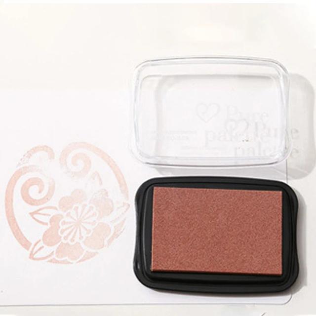 Almofada de Tinta Vintage Grande para Selo e Artesanato DIY com 20 Cores para Scrapbooking e Pintura a Dedo