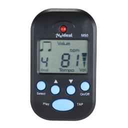 M50 Mini Profissional Clip-on LCD Digital Rhythm Metronome, guitarra, violino, baixo, cordas Acessórios Instrumento - Image 1