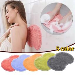 Almofada de massagem de banho de silicone com ventosas, Chuveiro Pé, Back Scrubber, Escova de almofada, Esfoliante Wash Mat - Image 2