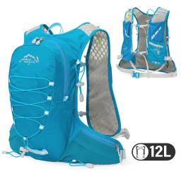 Inoxto leve hidratação colete mochila, homens ciclismo saco, corrida e montanhismo saco, montando colete pack, 12L - Image 6