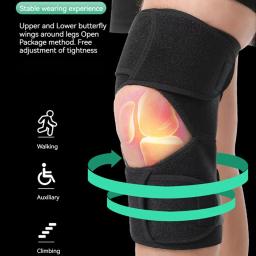 Medical Power Lift Knee Booster, Weakly Brace, Suporte Conjunto, Estabilizador de Mola, Ginásio Esportes, Cuidados de Saúde, Maca Perna, 1Pc - Image 4