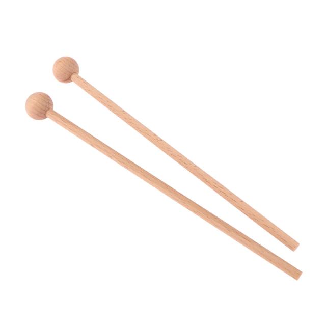 Marretas de Percussão para Xilofone Infantil - Par de Madeira para Diversão Musical