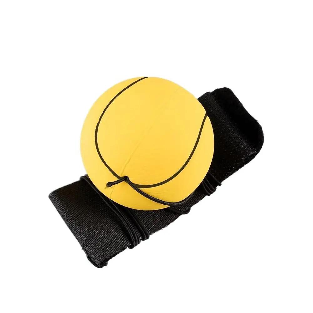 Elastic Bouncing Return Ball, Chato, Exercício, Esportes, Jogo De Bola De Mão, Rebound De Mão, Basquete, Tênis - Image 1