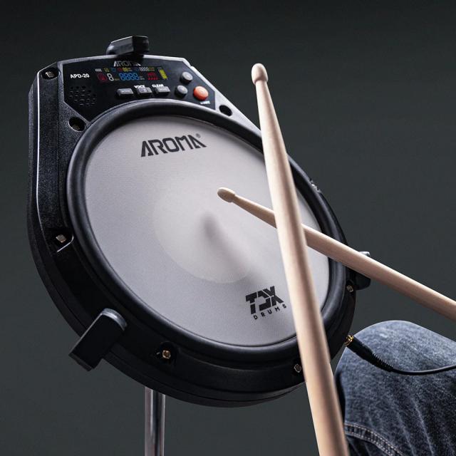 Metrônomo Digital com Pad Eletrônico Dumb Drum: Controle de Aroma e Modos de Prática Ajustáveis