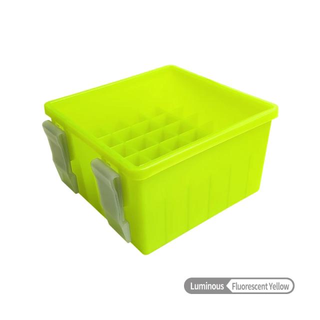Caixa de Armazenamento Luminosa 36 Grades para Equipamento de Pesca - Organizador de Iscas, Polvo e Lula