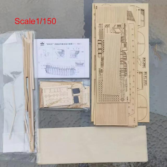 Kits de Modelo de Navio Vitória HMS - Estrutura Simples para Construção de Sailbot em Escala com Prática Manual