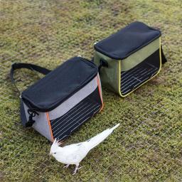 Portable Bird Cage para Pequenos Animais, Portador de Papagaio, Sugar Glider Backpack, Hamster Bag, Lizard Acessórios - Image 2