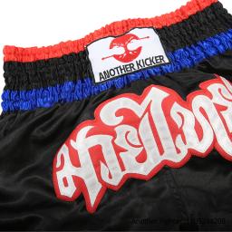 Calções de Boxe Cetim Modernos para Homens e Mulheres, Roupas de Artes Marciais, Shorts MMA, Gaiola de Ginásio, Kickboxing, Muay Thai, Elegante, Infantil - Image 4
