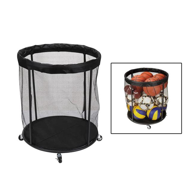 Organizador Multiuso Rolando Sports Ball Cart para Equipamentos Esportivos e Brinquedos