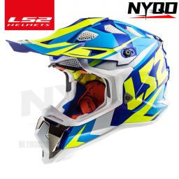 LS2 Off-Road Motocicleta Capacete, MX Downhill Capacete, Pode Ser Equipado com Óculos, 4 Temporada, MX470ATV - Image 1