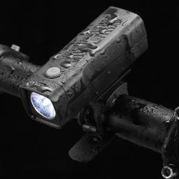 Luz brilhante da bicicleta t6 led frente usb recarregável mtb mountain bike lâmpada 100lm farol lanterna ciclismo scooter - Image 2