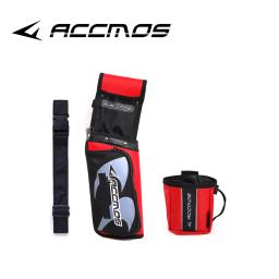 Conjunto de bolsa de liberação de aljava de seta, alça de seta ajustável para setas de arco, composto recurvo, acessórios de tiro de caça - Image 5