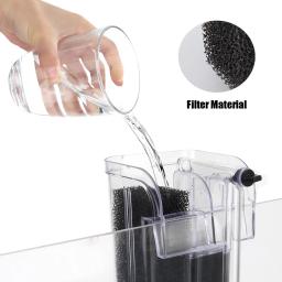 Mini Purificador de Água Submersível para Aquário, Bombas De Água, Filtro Do Tanque De Peixes, 110V US Plug, Acessórios De Aquário - Image 3