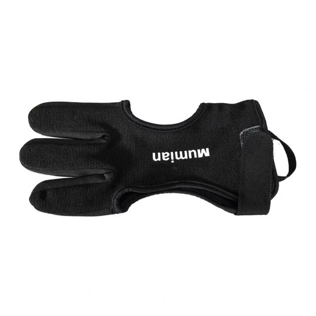 Luva de Arco e Flecha Absorvente e Respirável para Caça ao Ar Livre - Três Dedos, Feita à Mão, Ideal para Atiradores