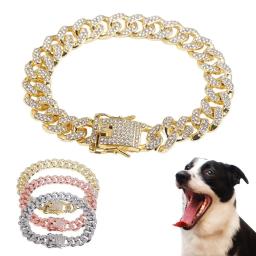 Colar De Luta De Metal Personalizado, Pet Jóias, Colar De Corrente, Acessórios De Luxo, Cão Suprimentos - Image 1