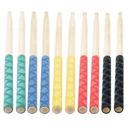 Baquetas profissionais de percussão de madeira, 2 peças, acessórios antiderrapantes, absorventes de suor, para 7a 5a 5b 7b - Image 2