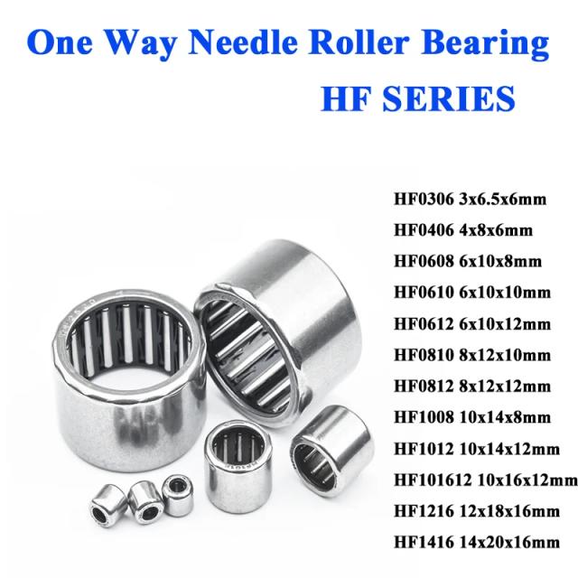 Guia Completo dos Rolamentos de Agulhas e Rolos HF1008, HF0810, HF0306, H0406, HF0608, HF0610, HF0612, HF0812, HF1216, HF1416 em Pacotes de 5 e 10 Peças