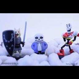 Estatueta Anime Undertale, Modelos Colecionáveis, Figura de Ação Oficial Fangamer, Ornamento Oficial de Mesa, 100% Original, Em estoque - Image 2