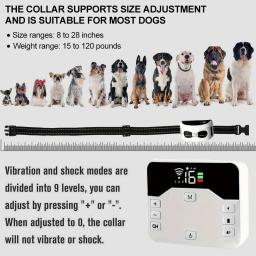 Cerca eletrônica sem fio para animais, Controle remoto recarregável, IP65 impermeável, Resistente ao desgaste, Colar de treinamento - Image 5