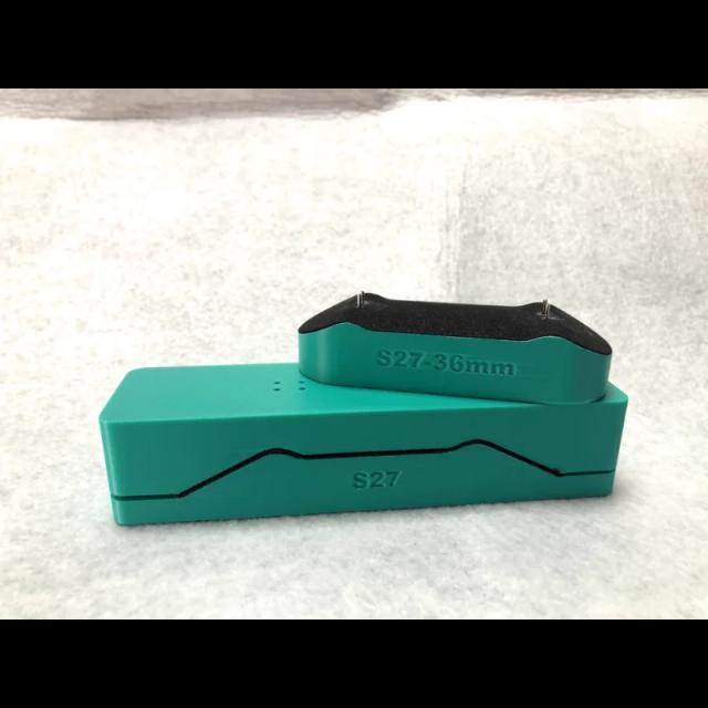 Molde de Dedo S27 Formato Côncavo com Protuberâncias de Metal para Baralhos Tecnológicos DIY Kit Iniciantes