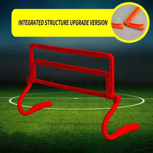 Barreira de Treinamento de Futebol Dobrável e Móvel com Ajuste de Flexibilidade para Jovens Atletas - Novo Estilo e Presente Ideal