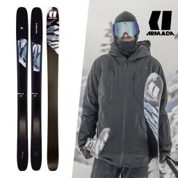 Esquis alpinos de montanha, esportes de inverno, esqui alpino, pontas duplas, esqui para adultos e crianças, esqui traseiro, equipamentos esportivos de inverno ao ar livre - Image 2