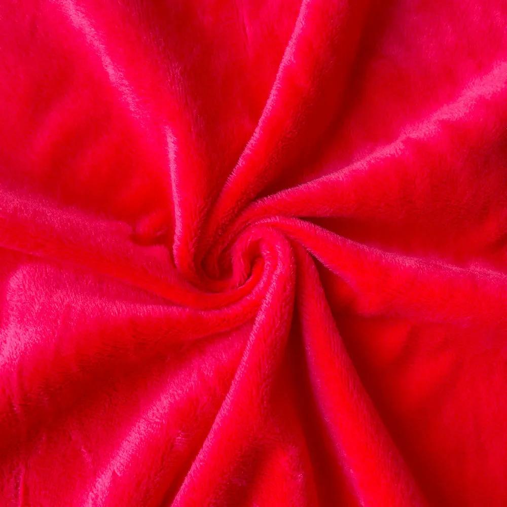 Tamanho grande cor sólida curto tecido de veludo de pelúcia super macio diy artesanal casa têxtil brinquedo vestuário almofada travesseiro cobertor material - Image 1