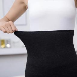 Inverno engrossar térmico cashmere cintura mais quente cinto de apoio lombar protetor de estômago abdominal envoltório banda volta cinta rim binder - Image 3