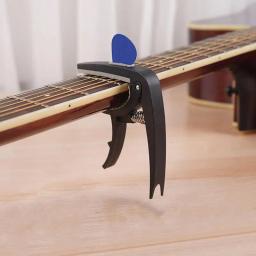 Ajustável Guitar Capo Clip Clamp, Multipurpose Guitar Capo, Banjo Acessórios - Image 1