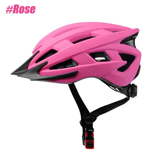 Capacete de Bicicleta Leve e Ajustável com Alça Lateral - Acessório Ideal para Homens e Mulheres Adultos (58-62cm)