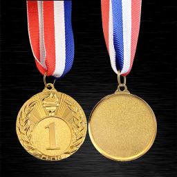 Medalha De Bronze De Prata De Ouro, Recompensas Esportivas Com Fita De Pescoço, Vencedor De Metal, Medalhas De Competição, Show De Talentos, Corrida De Festa, 5cm - Image 6